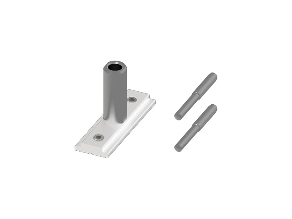 Abhängehalterung Sylvania Lytespan ROUND Aluminium 40mm weiss