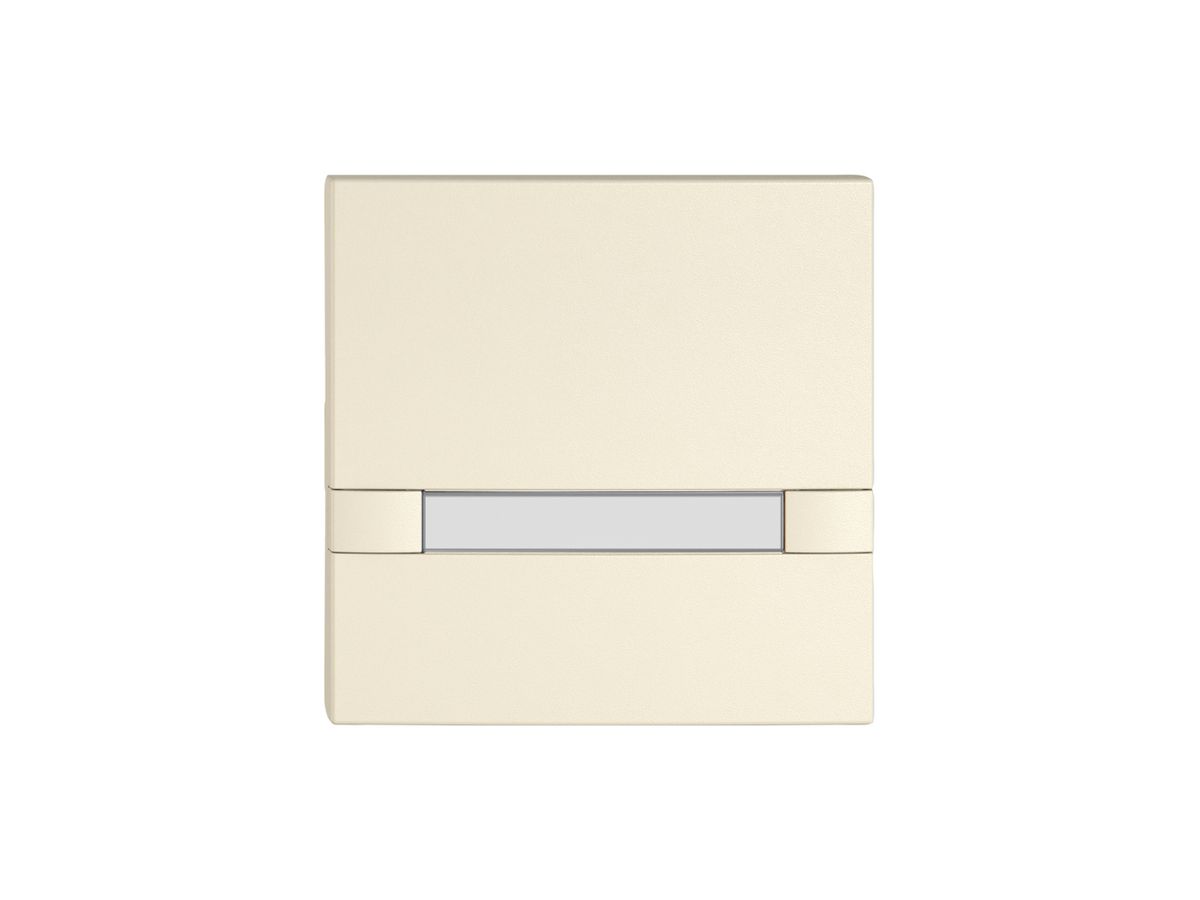 Taste 1/1 EDIZIO.liv KNX&UNI m.SNAPFIX® o.LED m.Papiereinlage 2-Tastenb.cr