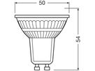 LED-Lampe LEDVANCE GU10 4.9W 345lm 2700K PAR16 klar 15° DIM Ø50×54mm