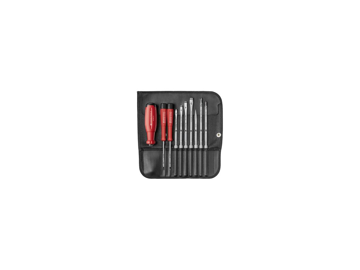 Schraubenzieher-Set PB SwissGrip Evo 9-tlg Rolltasche