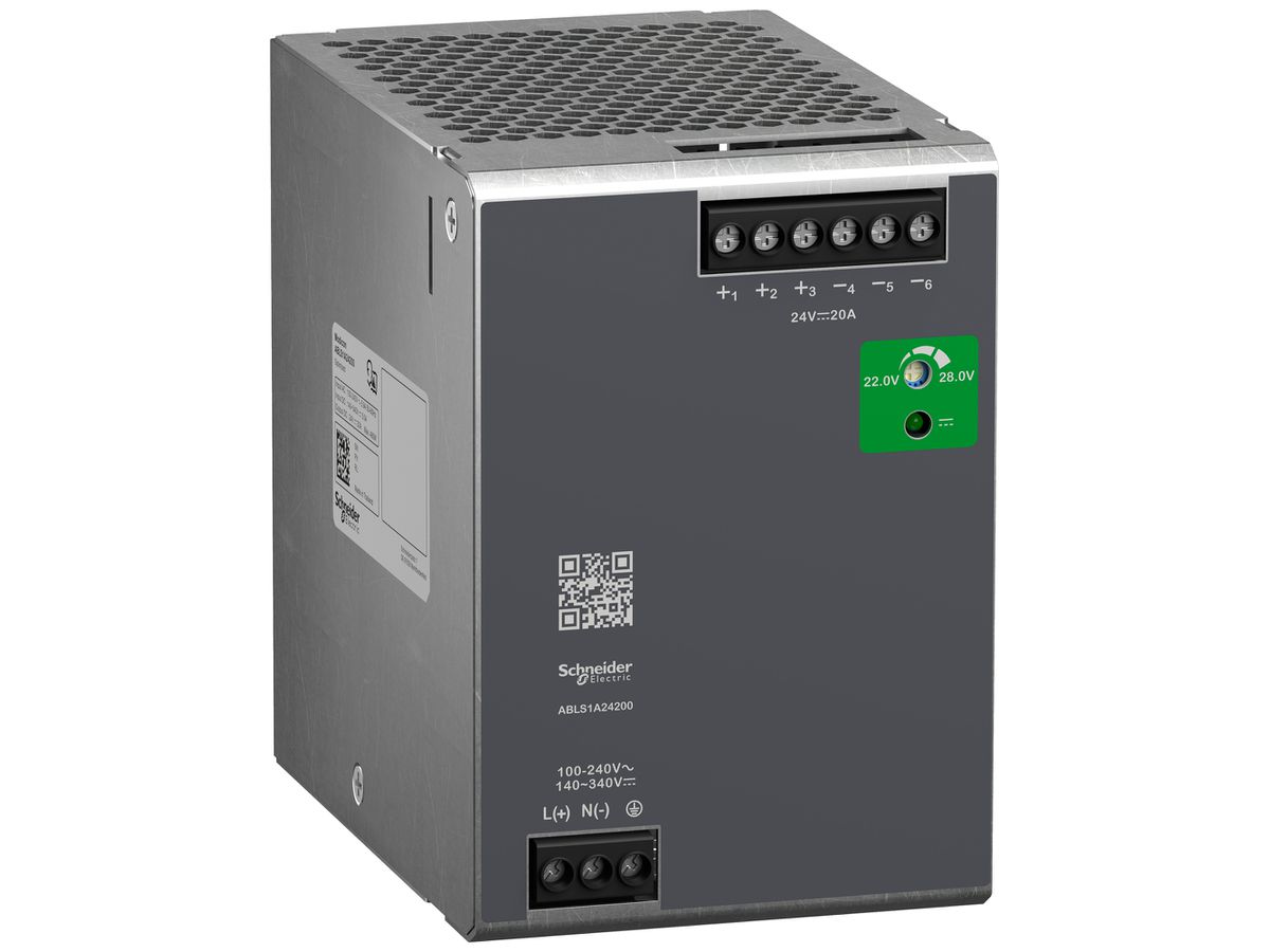 Spannungsversorgung ABLS 100…240V 20A 480W
