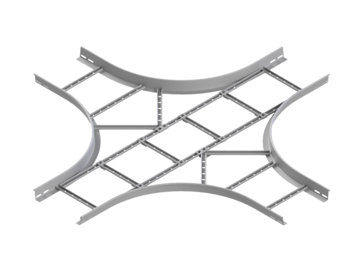 Kreuzstück Lanz 200×60mm verzinkt Stahl 1.5 mm