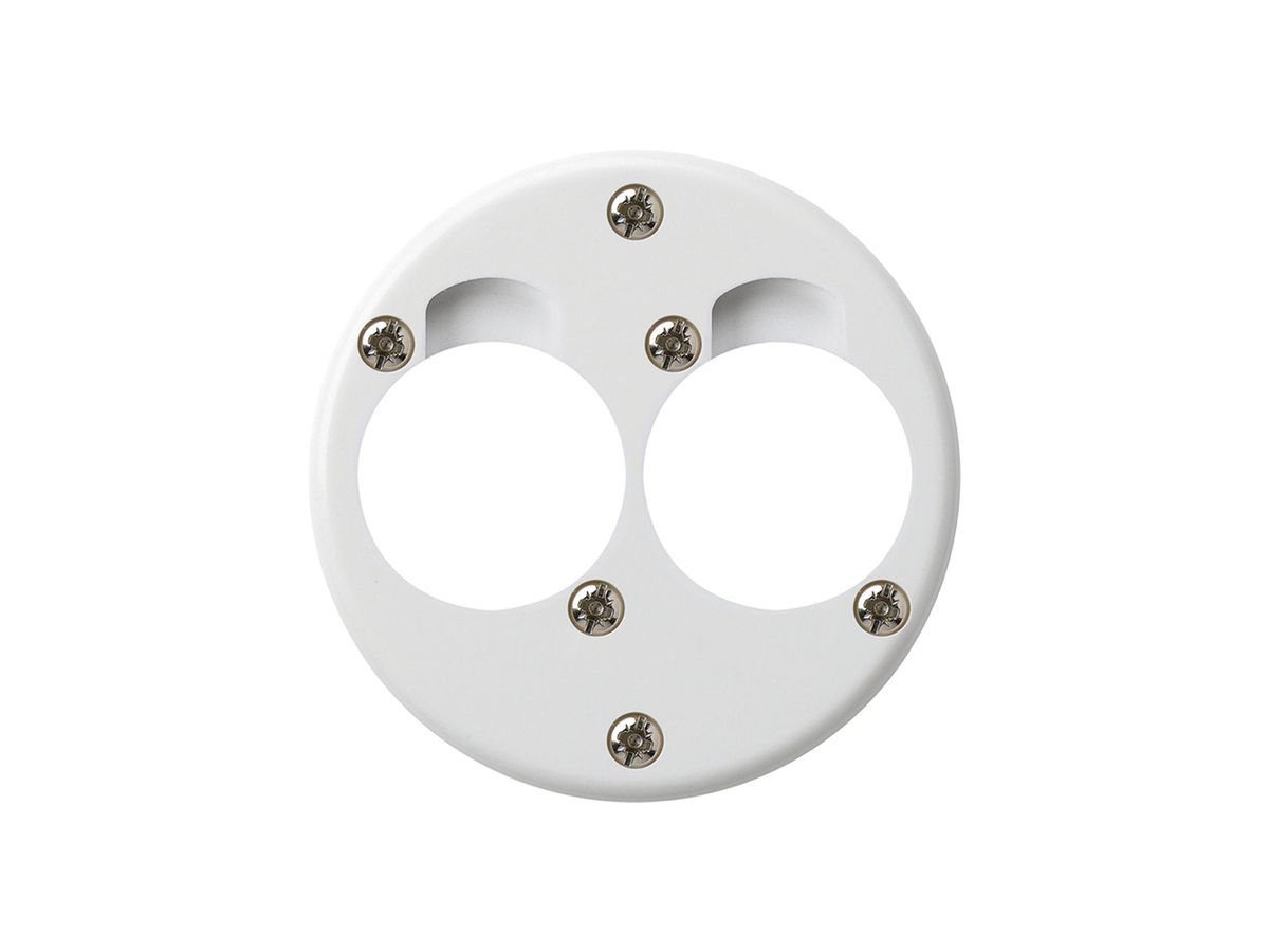 Montageset für 2 XLR basico weiss