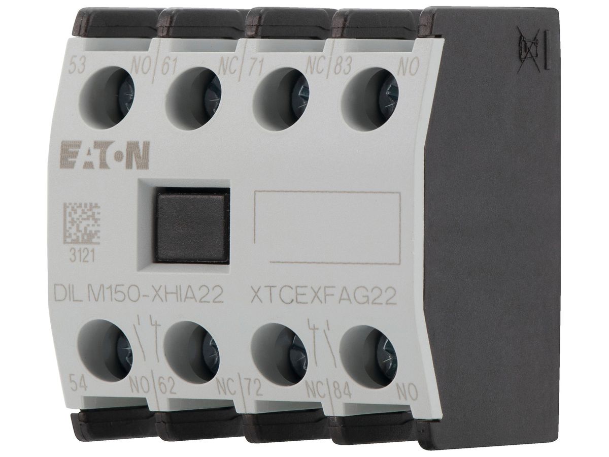 Hilfsschalter Eaton DILM150-XHIA22 2NO 2NC 6A Schraubanschluss