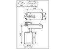 LED-Spotleuchte Philips ST770T für Schiene, 830, 4900lm, 24° silber