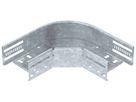 Bogen BET RB 90° 60×100mm Stahl feuerverzinkt