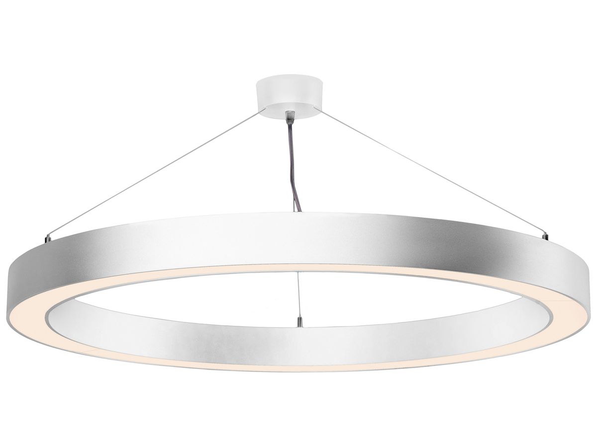LED-Pendelleuchte Sylvania Nilo 53W 5980lm 840 DALI Ø800mm weiss