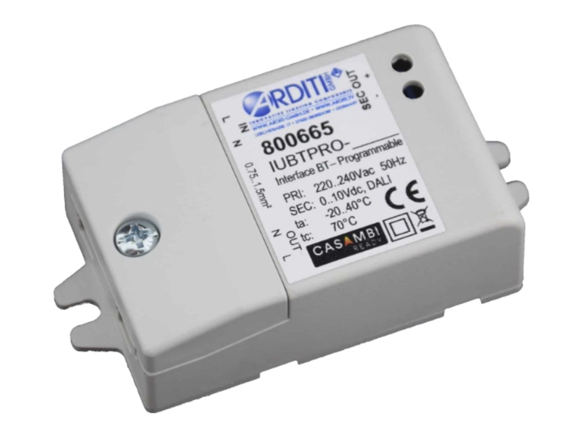 Lichtsteuerung Elektrogros Casambi IUBTPRO, 75×38×22mm