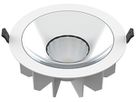 LED-Downlight SLV DOWNLIGHT P230 20W 2130…4670lm 3000K IP54 WB Ø200mm weiss