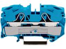 Durchgangsklemme WAGO TOPJOB-S 16mm² 2L blau Serie 2016