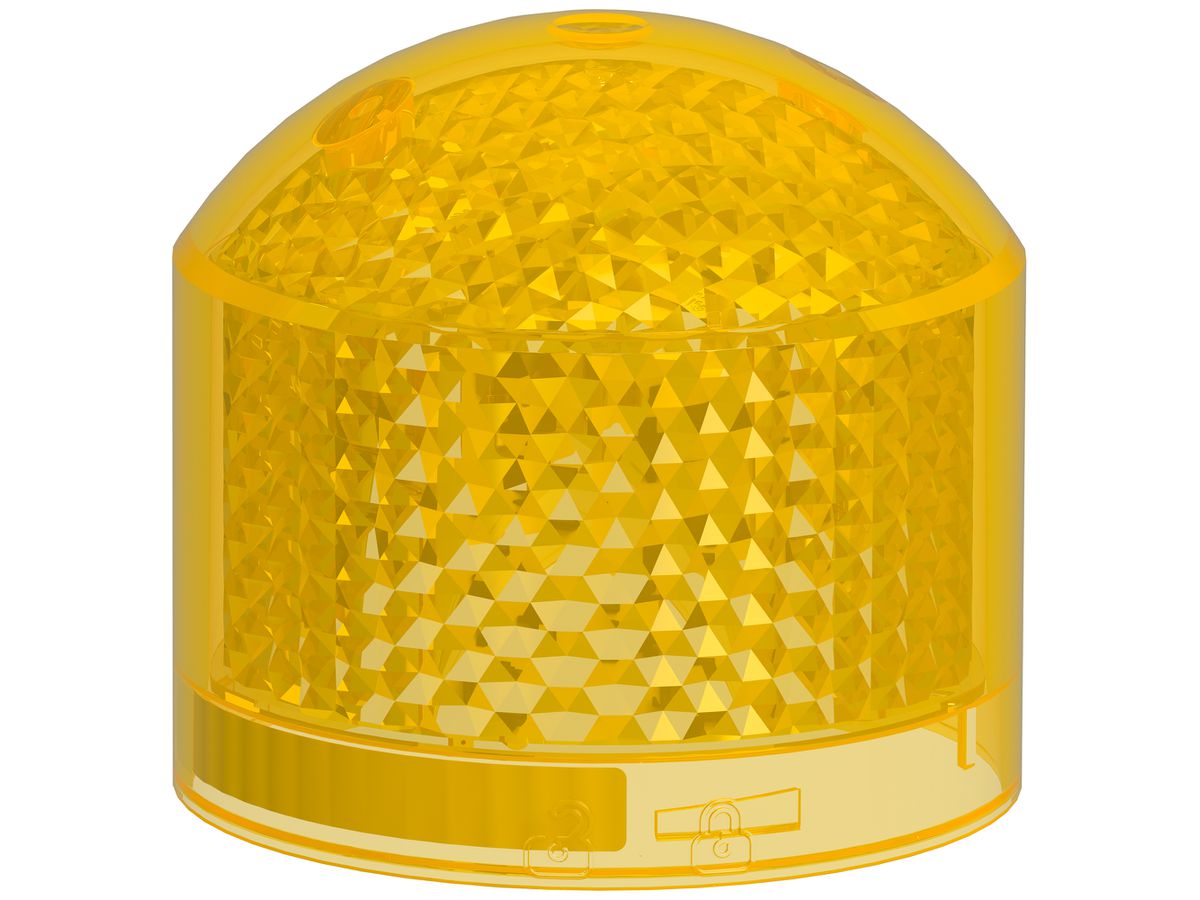 LED-Leuchtelement Harmony 24VAC/DC gelb Blitzlicht obere Einheit
