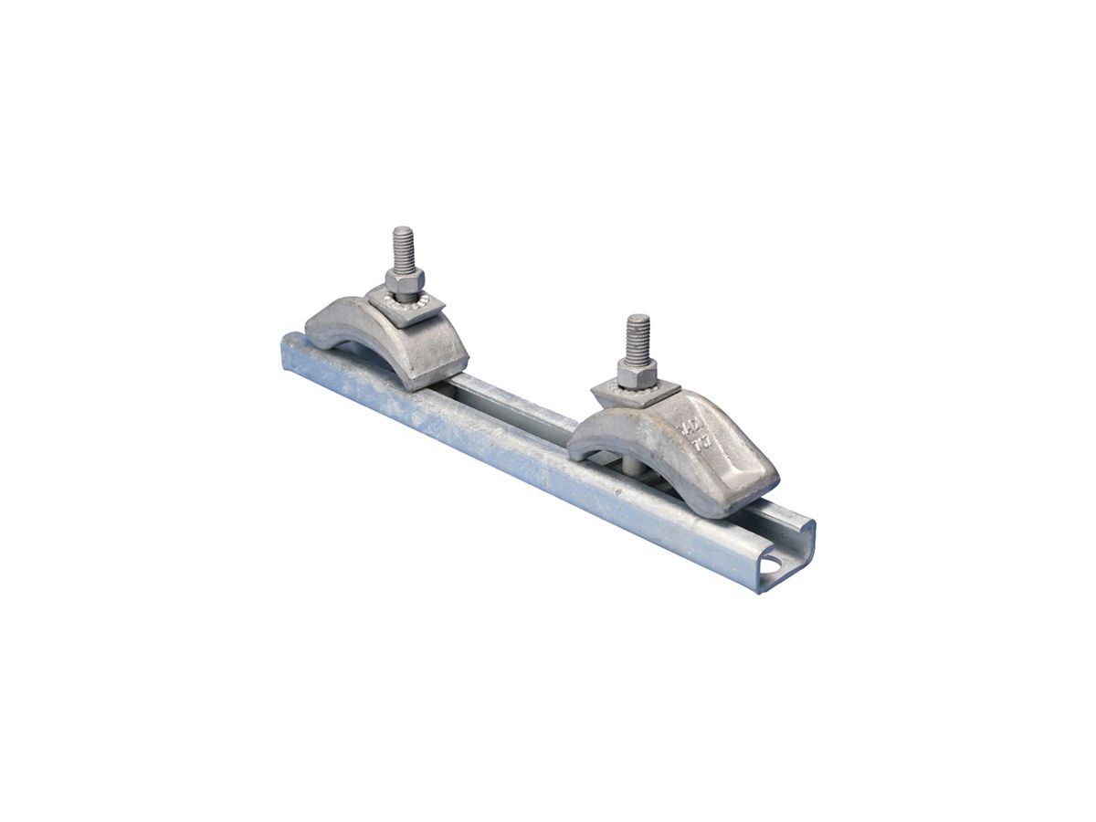 Trägerklammer-Satz Caddy 5000 800mm Flansch 3…30mm, feuerverzinkt