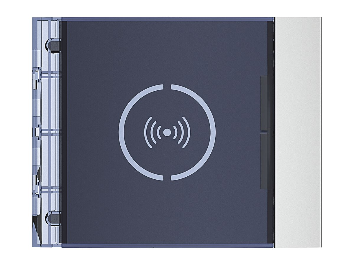 Frontblende für Transponder-Lesegerät Sfera aluminium