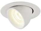 EB-LED-Downlight SLV NUMINOS GIMBLE XS, 7W 200mA 740lm 4000K 55° ws