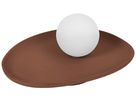Tischleuchte LEDVANCE Decor Clay G9 1×5W braun