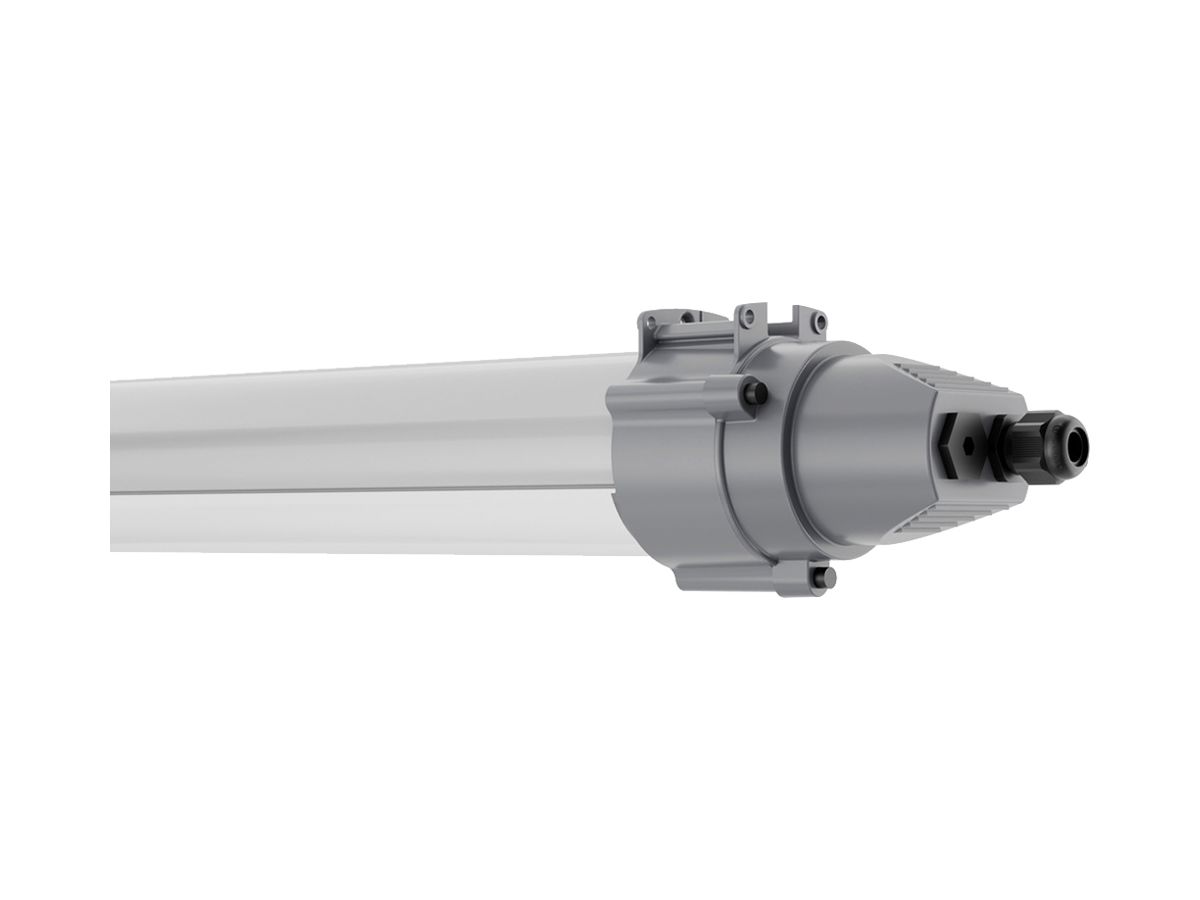 LED-Feuchtraumleuchte LEDVANCE DP MAX SEN 42W 6000lm 4000K IP66 EM3h 1730mm grau