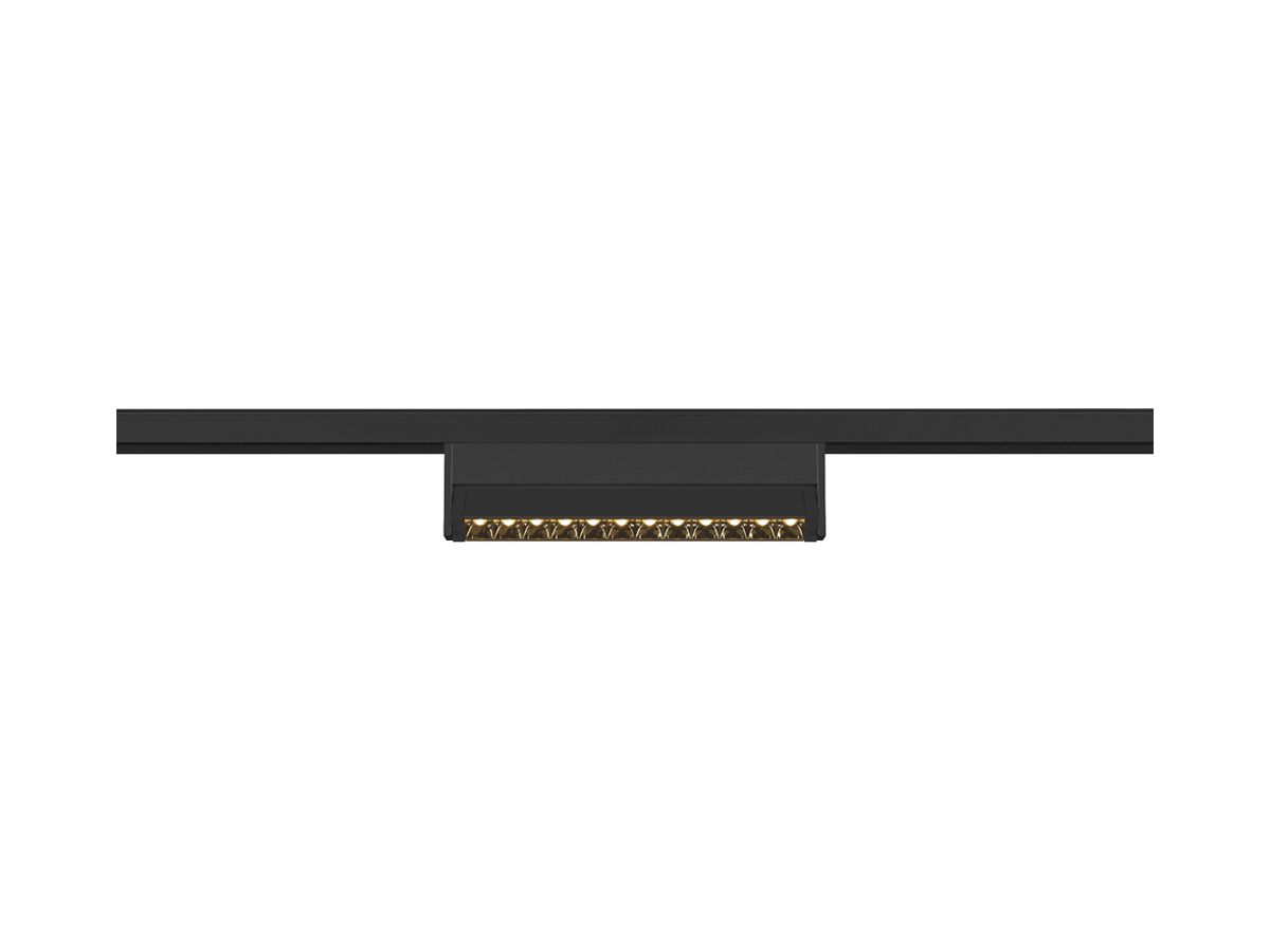 LED-Spot SLV IN-LINE 22 48V TRACK MOVE 7.3W 610lm 930 35° DALI 240×22mm schwarz
