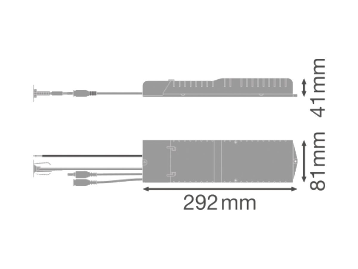 Notlicht-Set LEDVANCE 3W LED 3h ST
