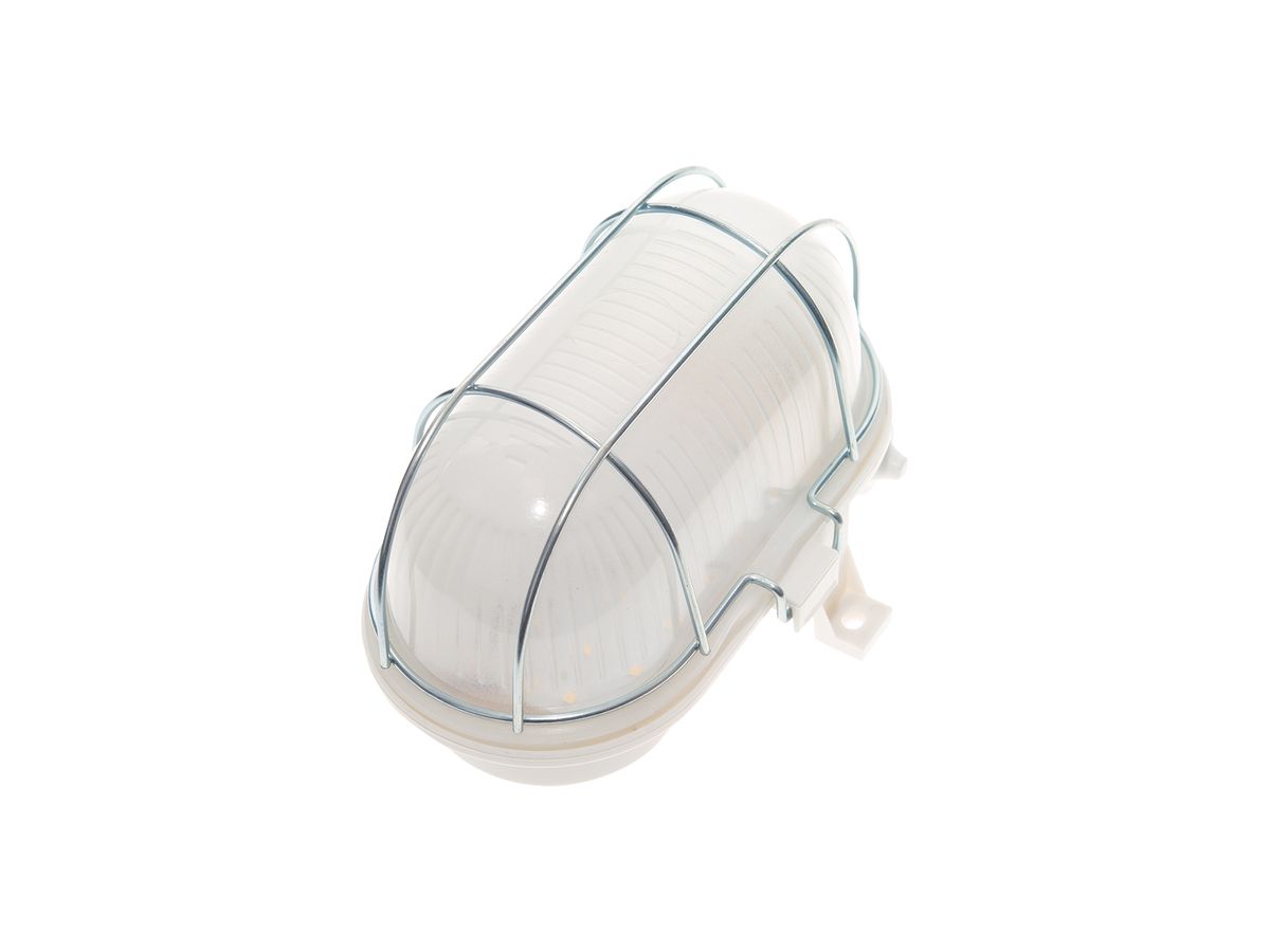 LED-Anbauleuchte DOTLUX PROTECT 9W 950lm 840 IP44 185×121×110mm weiss