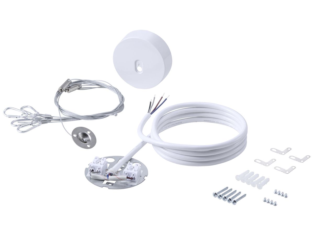 Seilabhängung-Set Philips RC159Z SME-4 Stahl 1800mm weiss