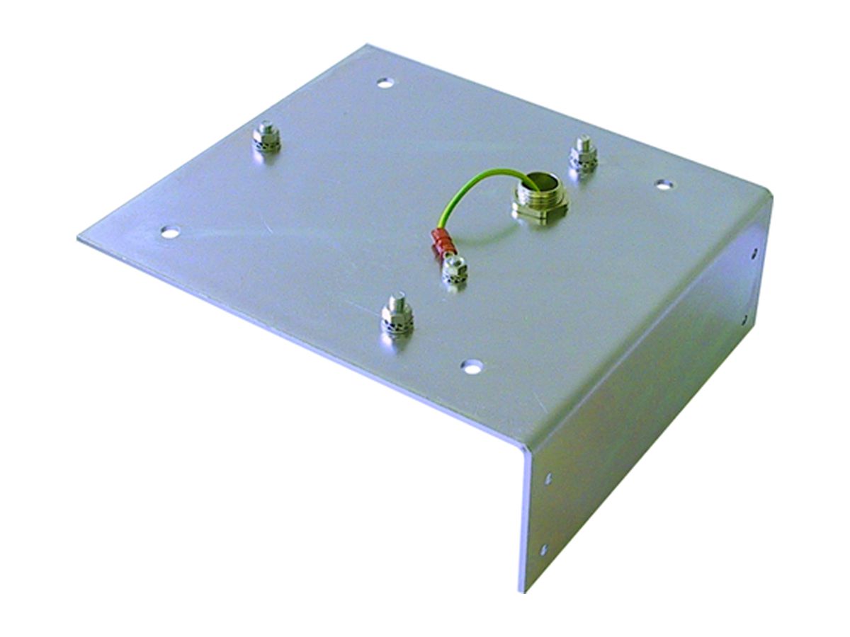 Wandhalter Hugentobler Typ 922 für Leuchte Typ 84/94, für Schutzkorb, V2A, Ø16mm