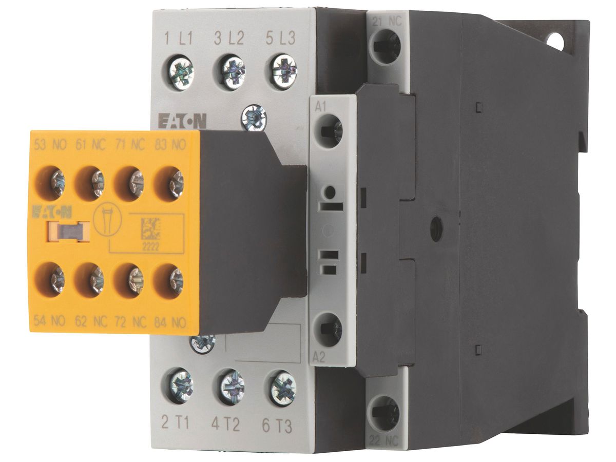 Leistungsschütz Eaton DILMS17-23 24V DC 3NO 40A 17A 7.5kW 4.5kW 24…690V