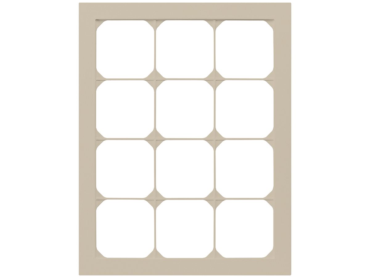 UP-Abdeckrahmen kallysto.pro 4×3 beige 274×214mm