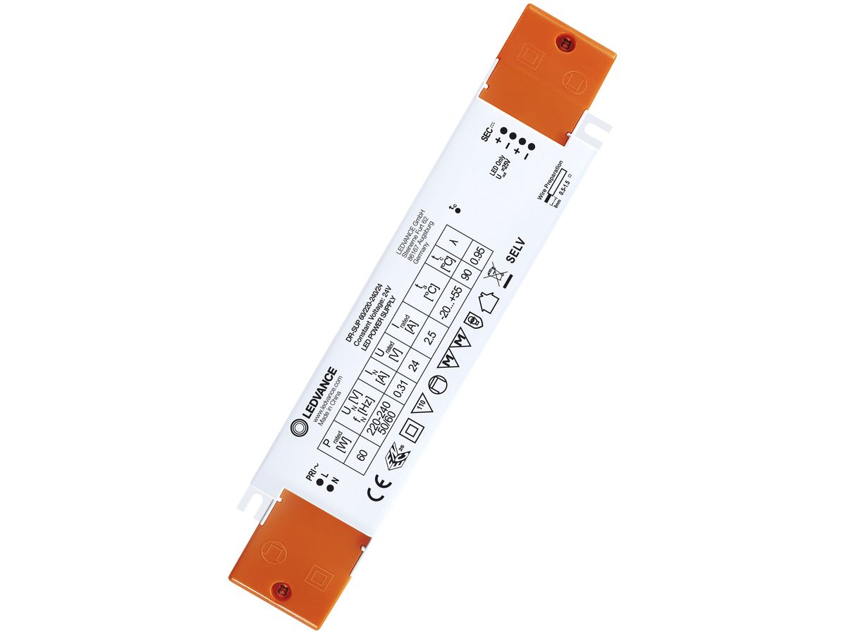 LED-Konverter LDV SUPERIOR, 60W 198×43×30mm