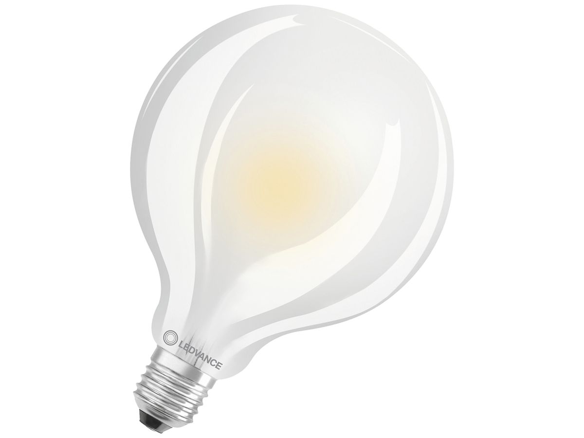 LED-Lampe LEDVANCE CLAS GLOBE E27 11W 1521lm 4000K DIM Ø95×135mm mattiert