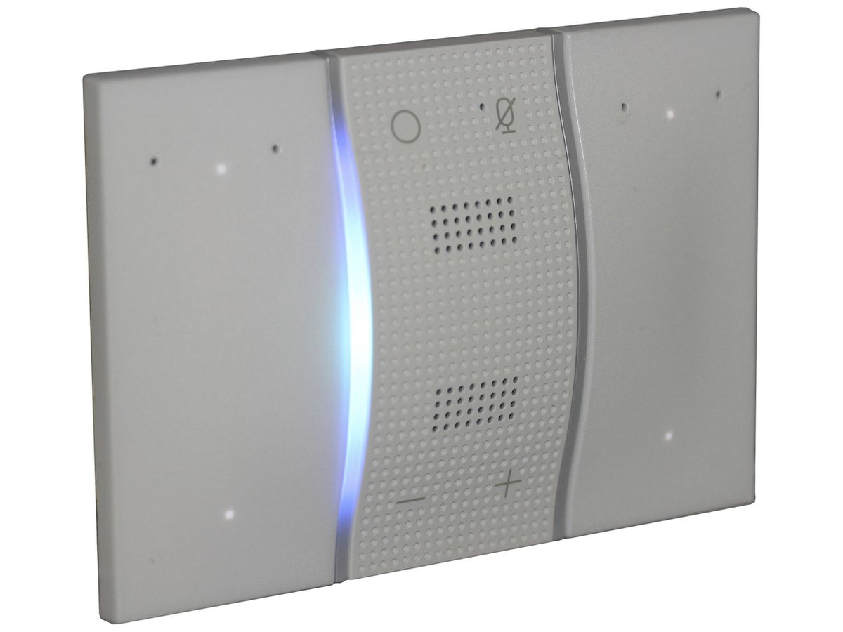 Sprachsteuerung Living Now MyHOME Alexa für Unterputzmontage 3 Module weiss