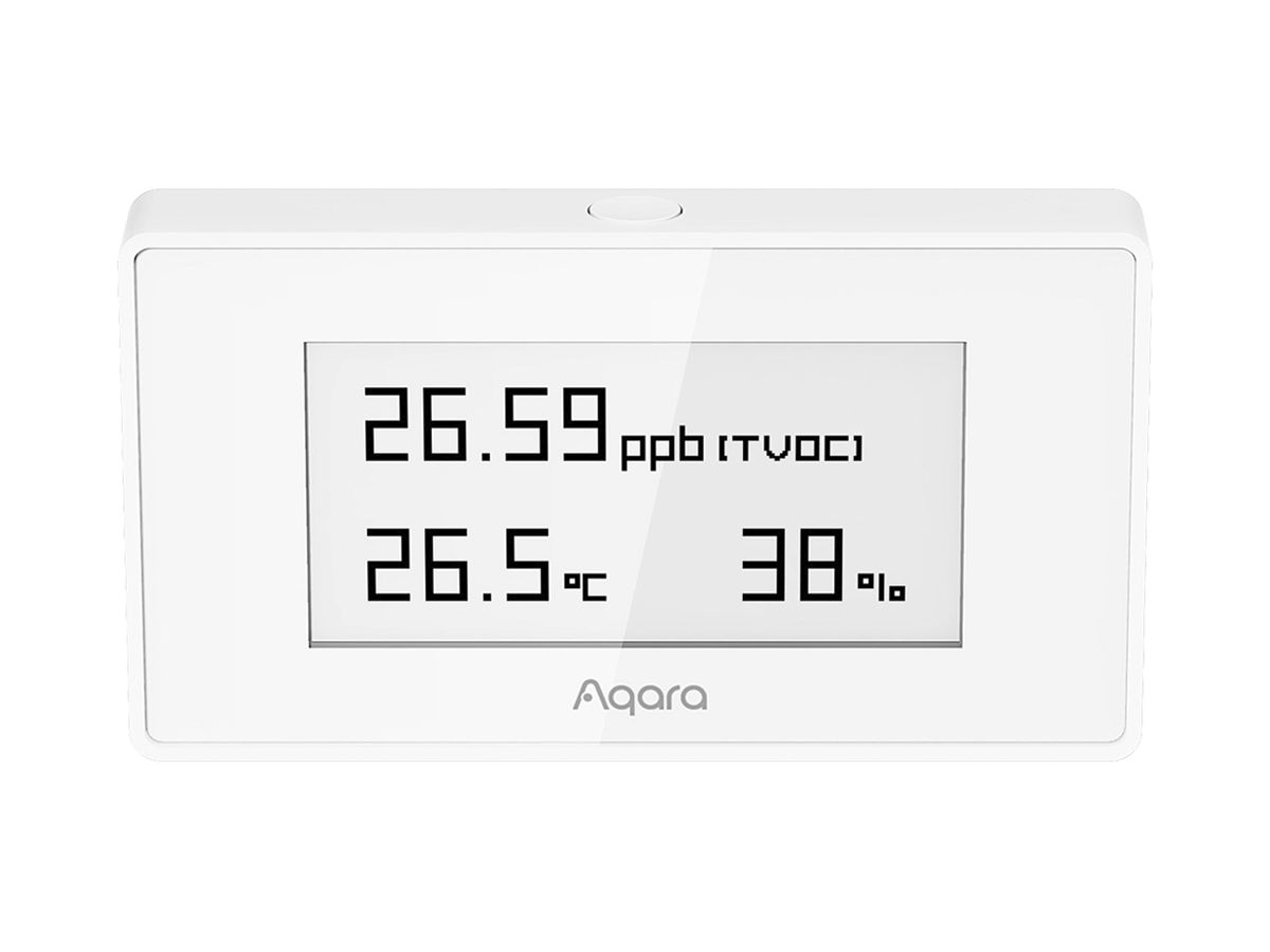 Luftqualitätssensor Aqara AAQS-S01 Zigbee batteriebetrieben 76×41.6×14mm