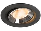LED-Downlight SLV NUMINOS MOVE L 17W 2400lm 2700K NB DALI Ø145 sz/cr