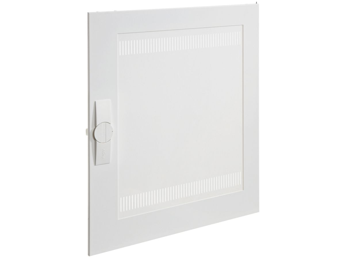 Tür rechts geschlitzt Hager univers Media 519×619×12mm IP3X weiss