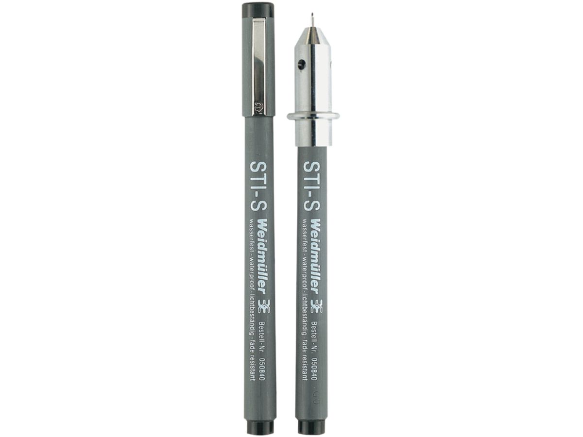 Faserstift Weidmüller STI Waterproof schwarz