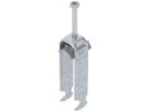 Schnellverleger BET 2056 H-Fuss Kunststoff 16…22mm 3×Kabel Stahl tfZn