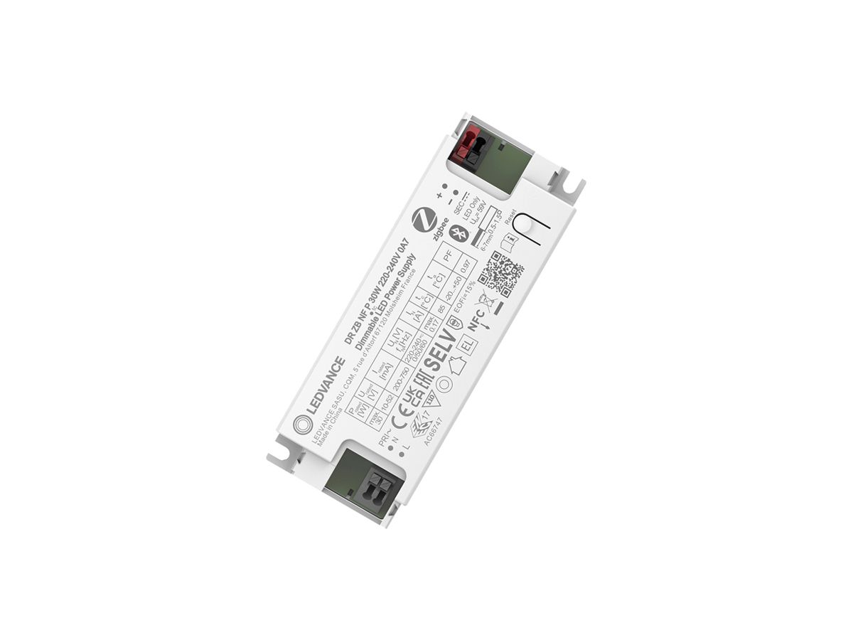 LED-Betriebsgerät LEDVANCE 30W 10…52V 200…750mA DIM 118.2×45×25mm