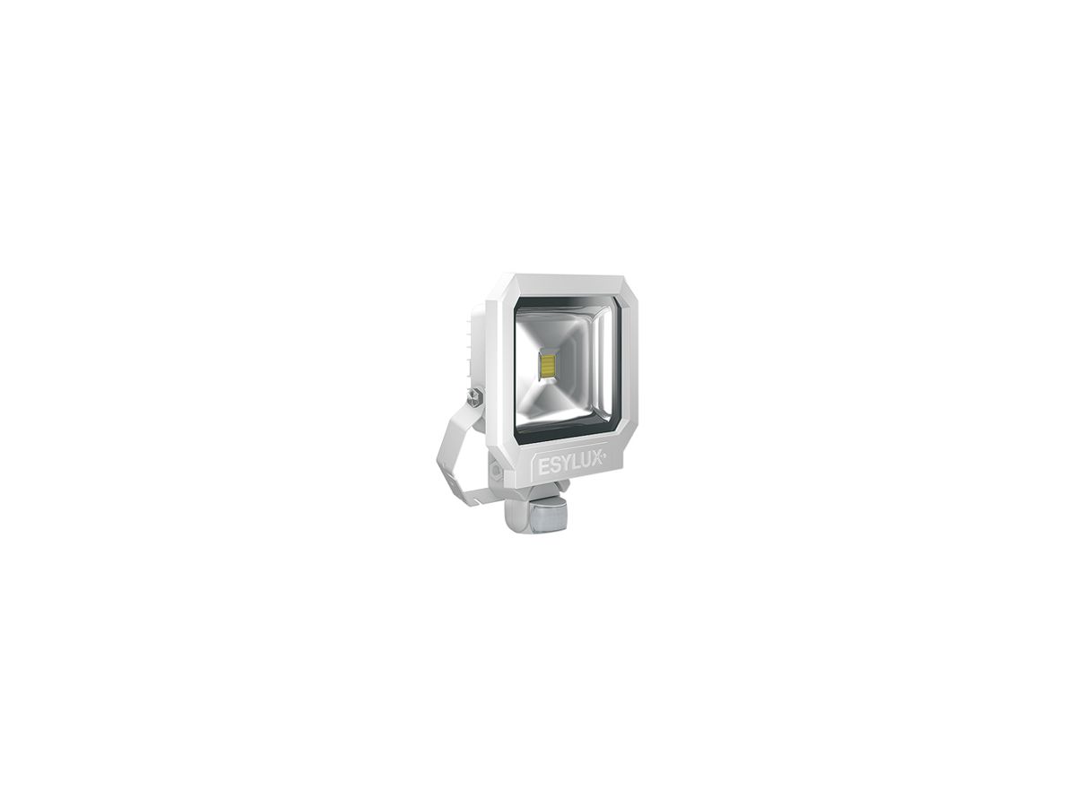 LED-Strahler ESYLUX AFL SUN, 30W 5000K 2700lm 227×86×290mm IP65, weiss