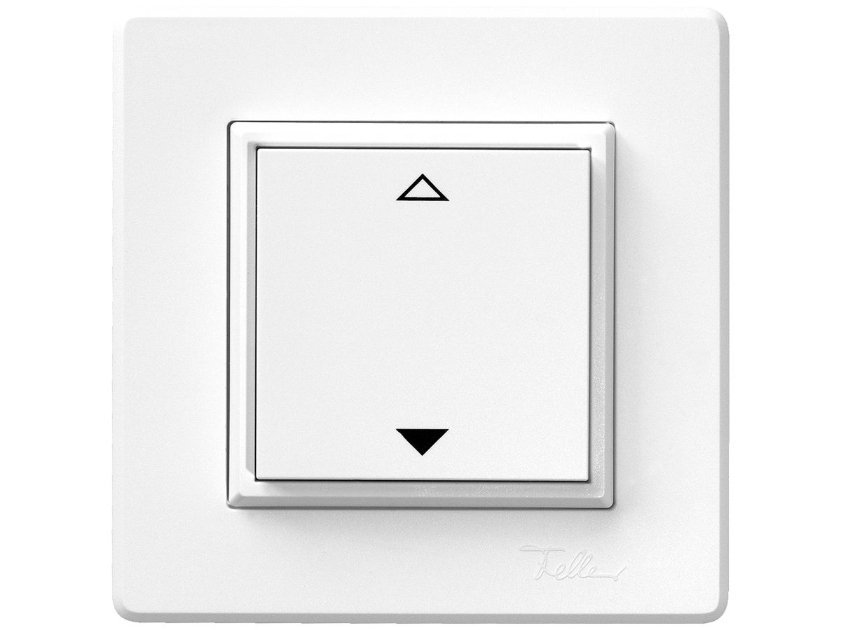 AP-Funktaster ALADIN EnOcean EDIZIO.liv 2K/1T V/Λ batterielos weiss