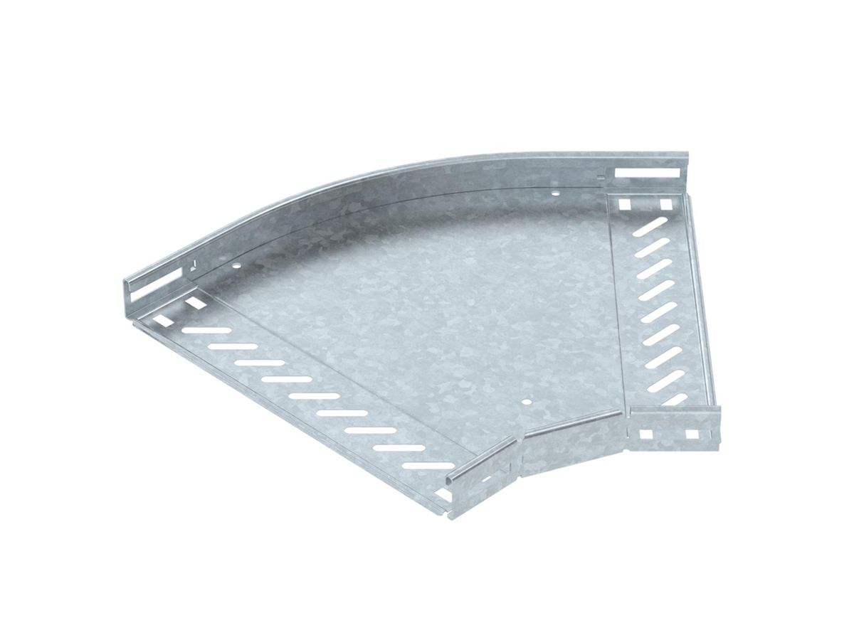 Bogen BET RB 45° 35×300mm Stahl feuerverzinkt