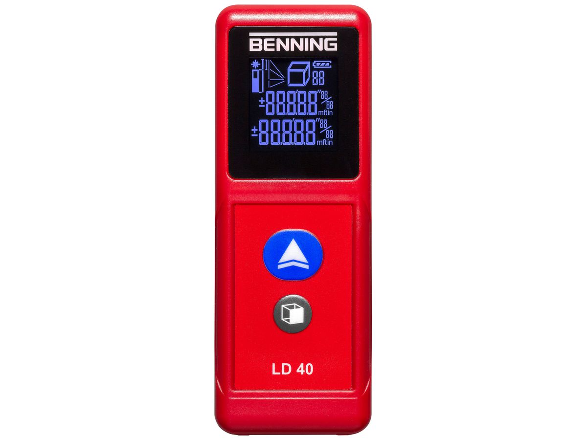 Laser-Entfernungsmesser Benning LD 40 40m