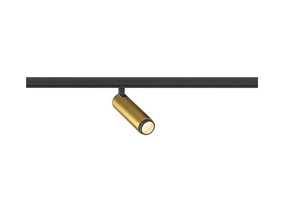 LED-Spot SLV GRIP S 1×9.8W 610lm 930 29° DALI 48V AD Ø30×101mm Gold