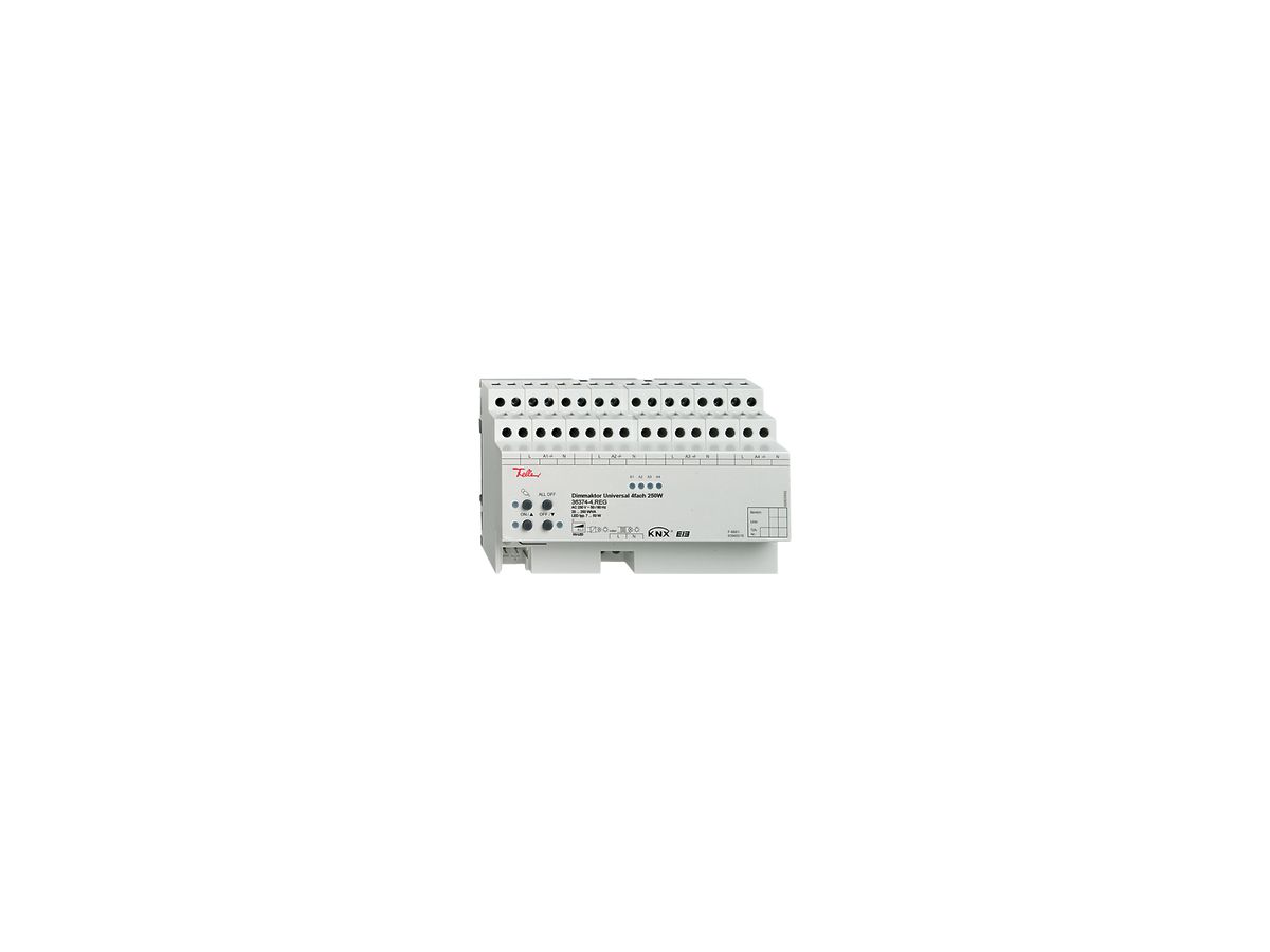 REG-Universal-Dimmaktor KNX FH 36374-4.REG, 4×20…250W