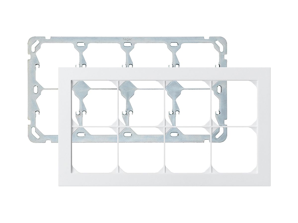 UP-Kopfzeile kallysto.pro 2×4 weiss horizontal