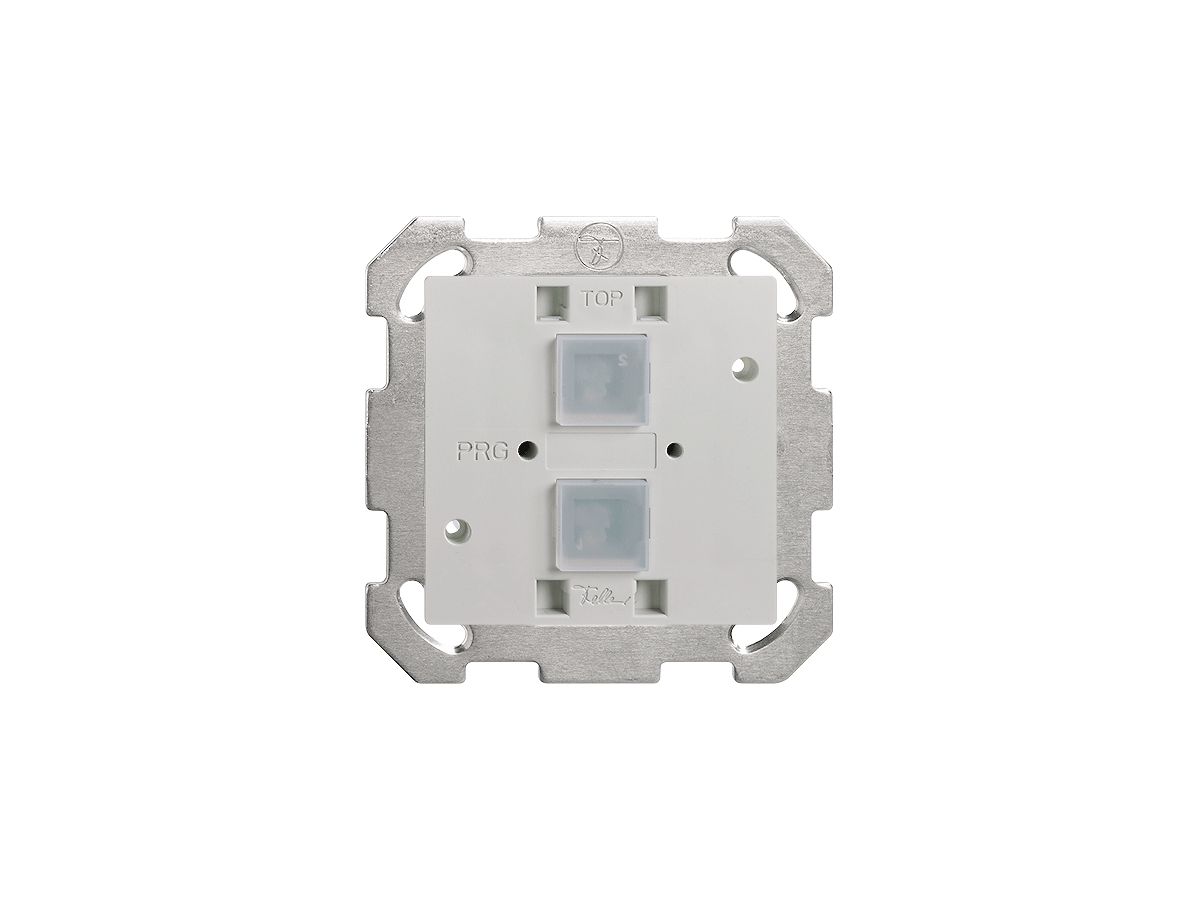 Taster KNX EDIZIOdue elegance BSM RGB, mit Temperaturfühler 2-fach