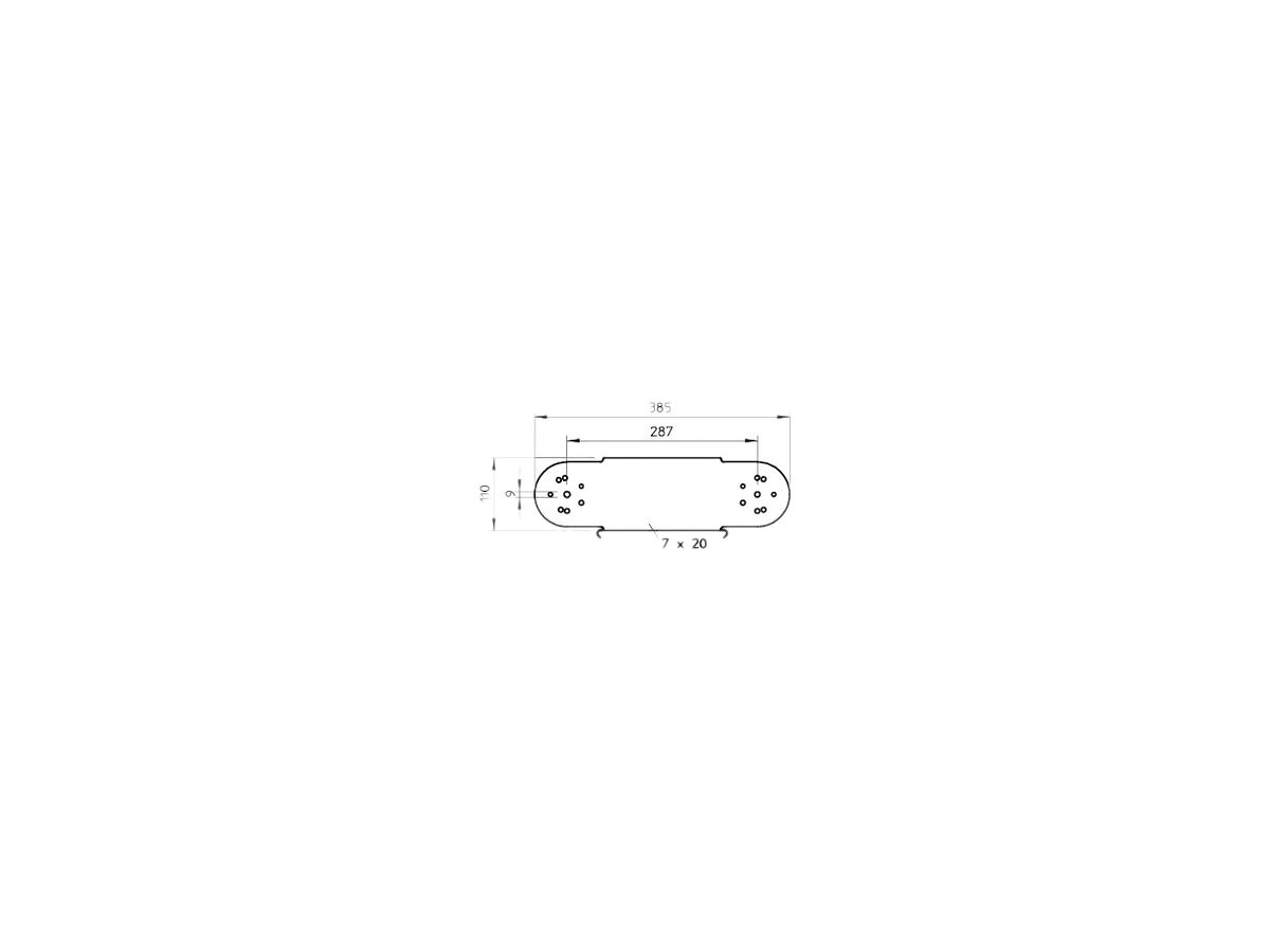 Gelenkbogenelement Bettermann RGBEV 90° 100×110mm verzinkt zu MKS-Kanal