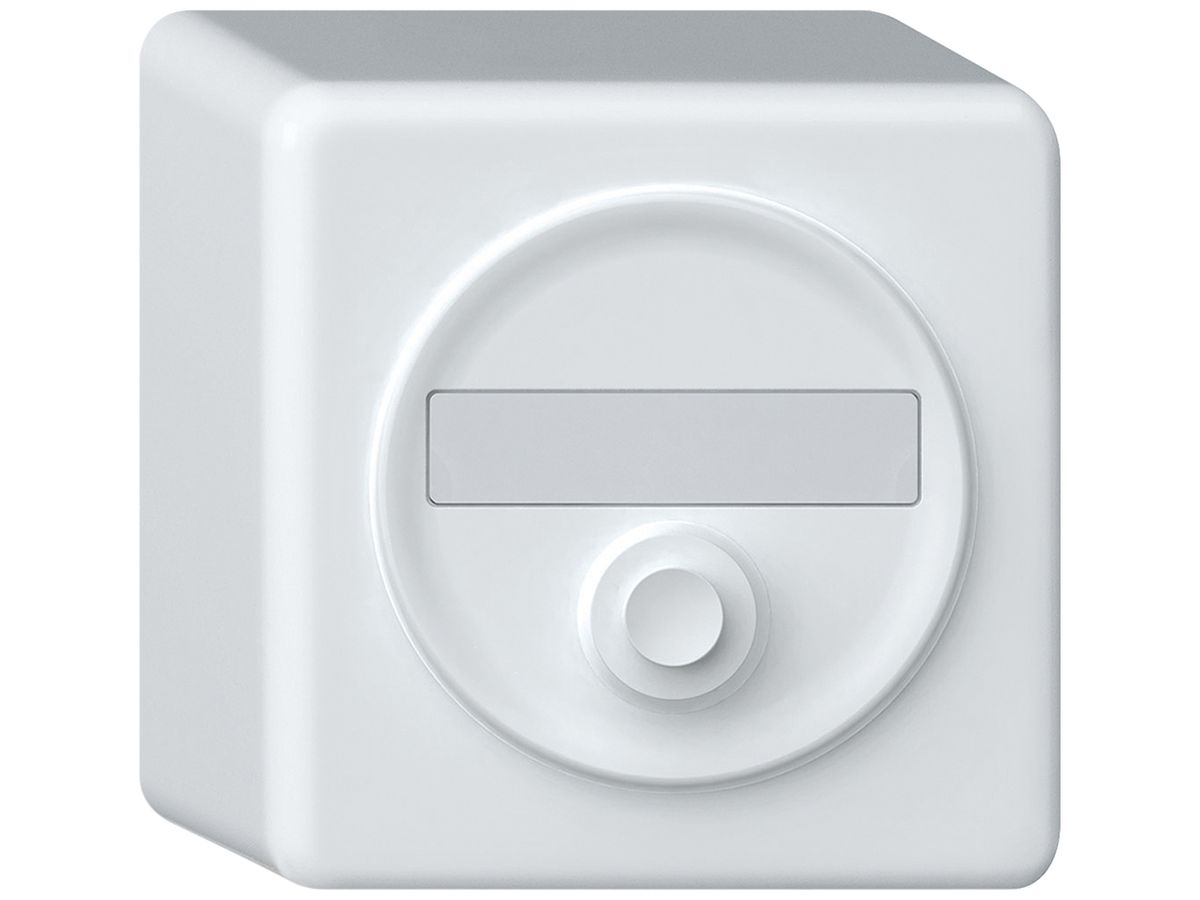AP-Sonnerie-Drucktaster origin 86×86mm Ø58mm weiss