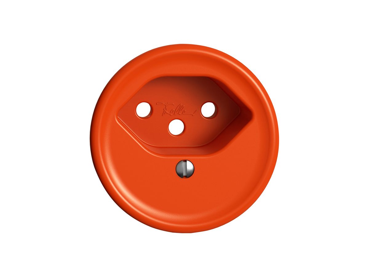 Frontscheibe Feller 1×T13 Ø53mm orange