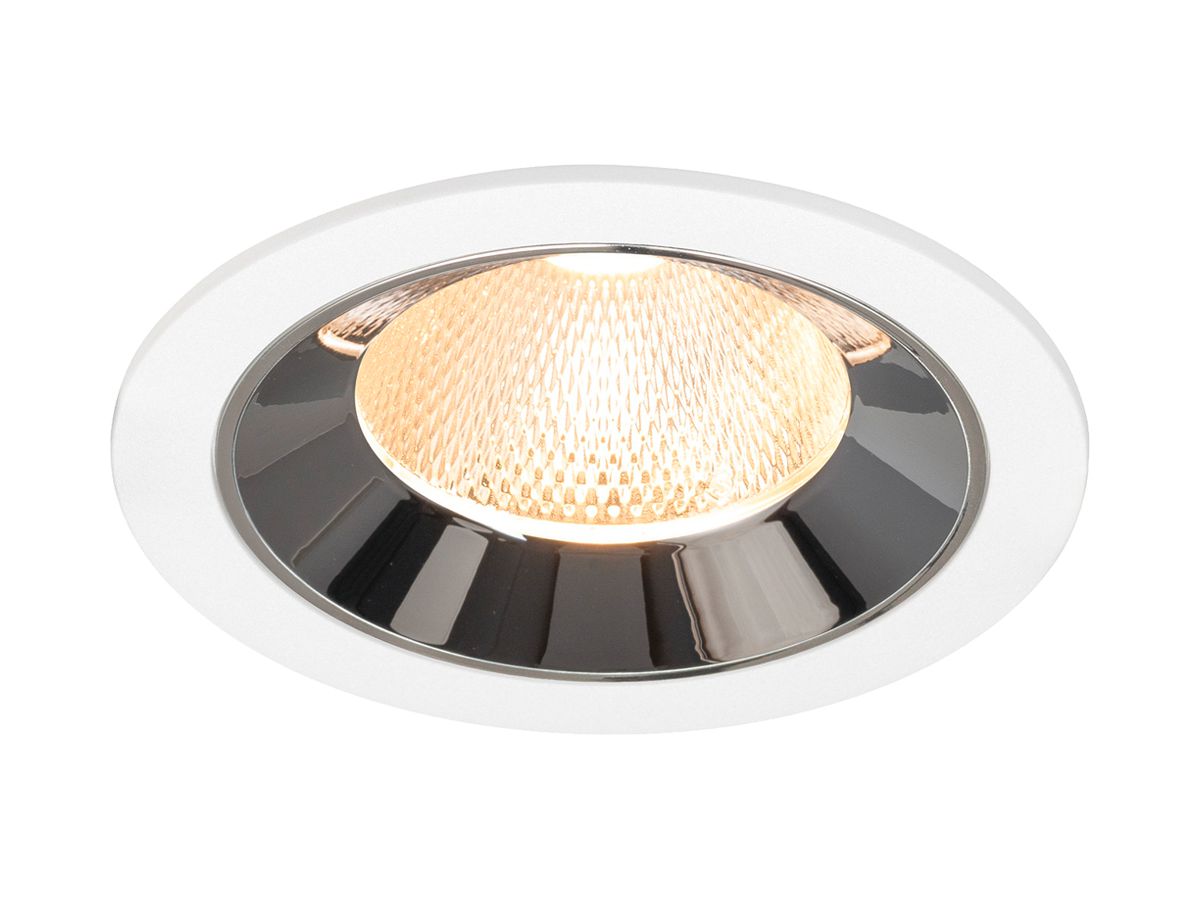 LED-Downlight SLV NUMINOS L 17W 2400lm 2700K NB DALI Ø120 ws/cr