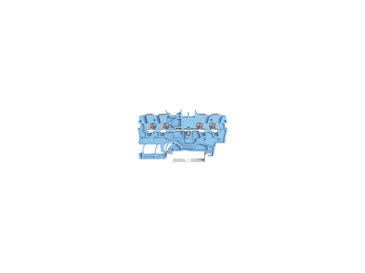 Durchgangsklemme Ex WAGO 1.5mm² 4L blau