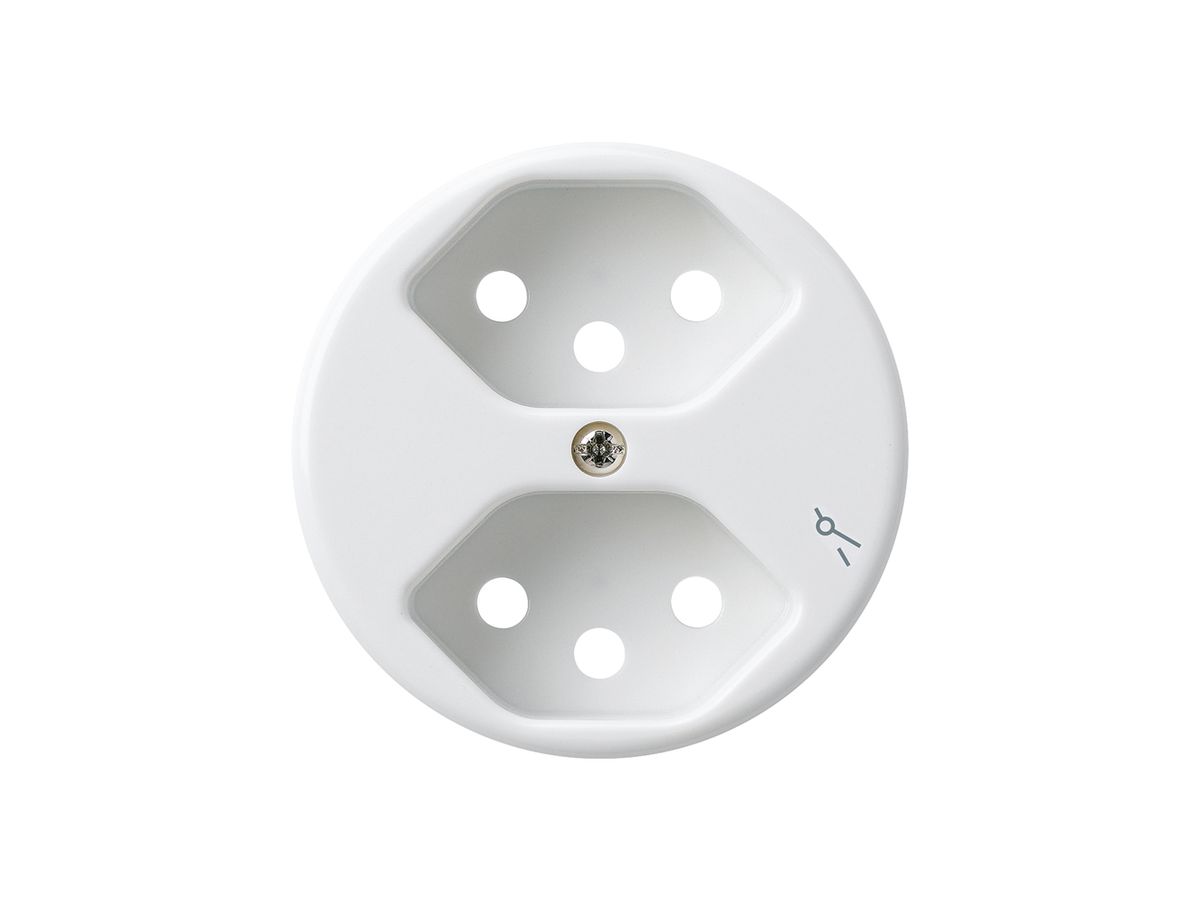 Frontscheibe basico 2×Typ 13/1S weiss
